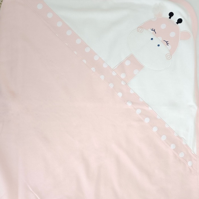 Cadou Nou-nascut: set maternitate, 10 piese, Bumbac 100%, Girafa Roz [3]