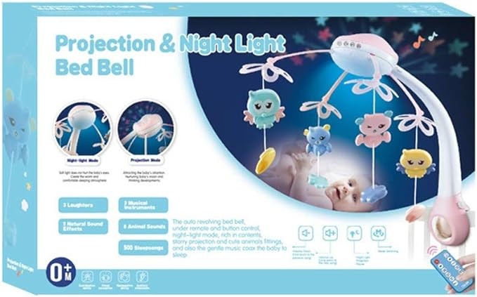 Carusel muzical cu 516 melodii proiectii si telecomanda [4]