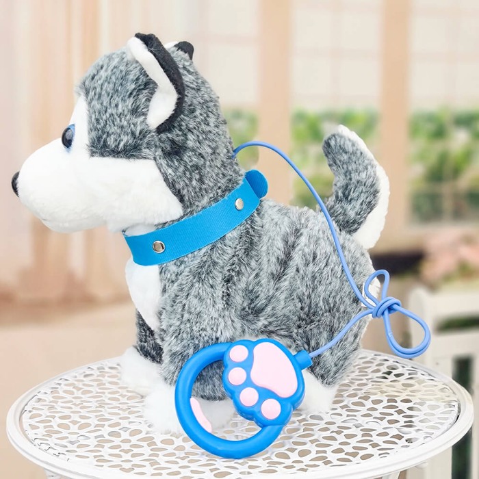 Catel Husky interactiv cu lesa [2]