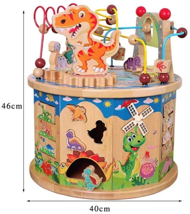 Centru de activitati din lemn Dino de mari dimensiuni [6]