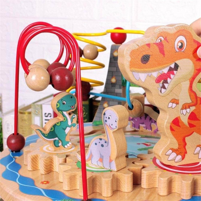 Centru de activitati din lemn Dino de mari dimensiuni [4]