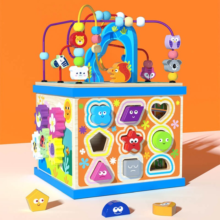 Centru de joaca multifunctional  6 in 1 Educativ [4]