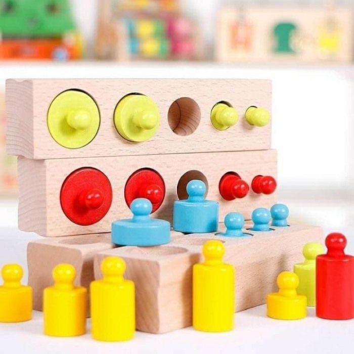 Cilindri Montessori Color [2]