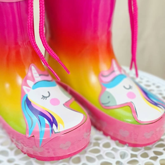 Cizme cauciuc pentru copii Unicorn [4]