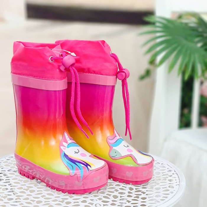 Cizme cauciuc pentru copii Unicorn [2]