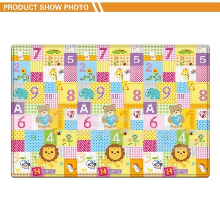Covor de joaca educativ cu doua fete 2M-1cm grosime [6]
