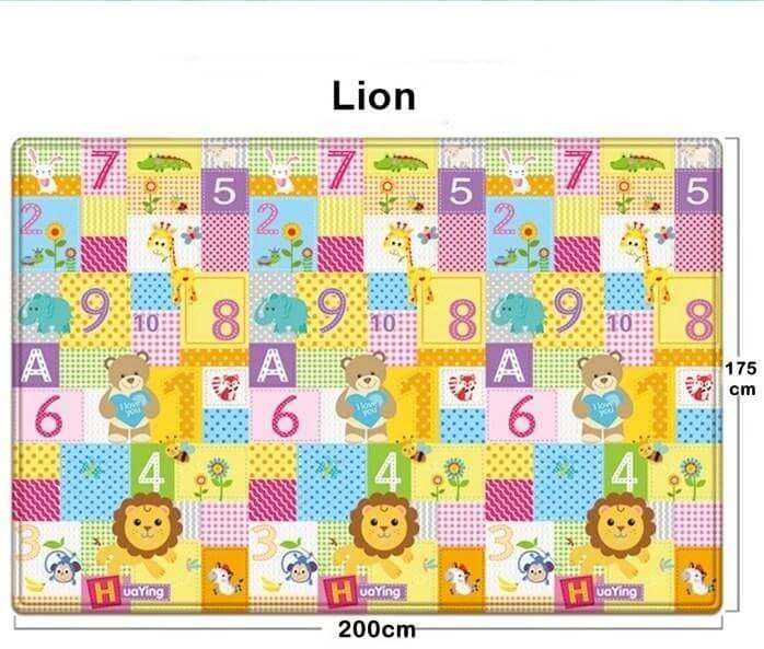 Covor de joaca educativ cu doua fete 2M-1cm grosime [9]