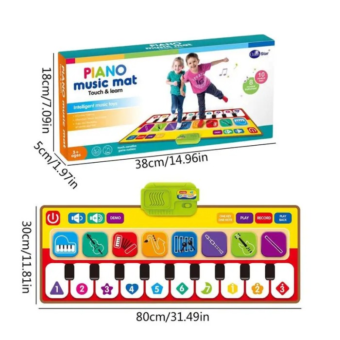 Covor muzical, Piano Touch &amp; Learn [6]