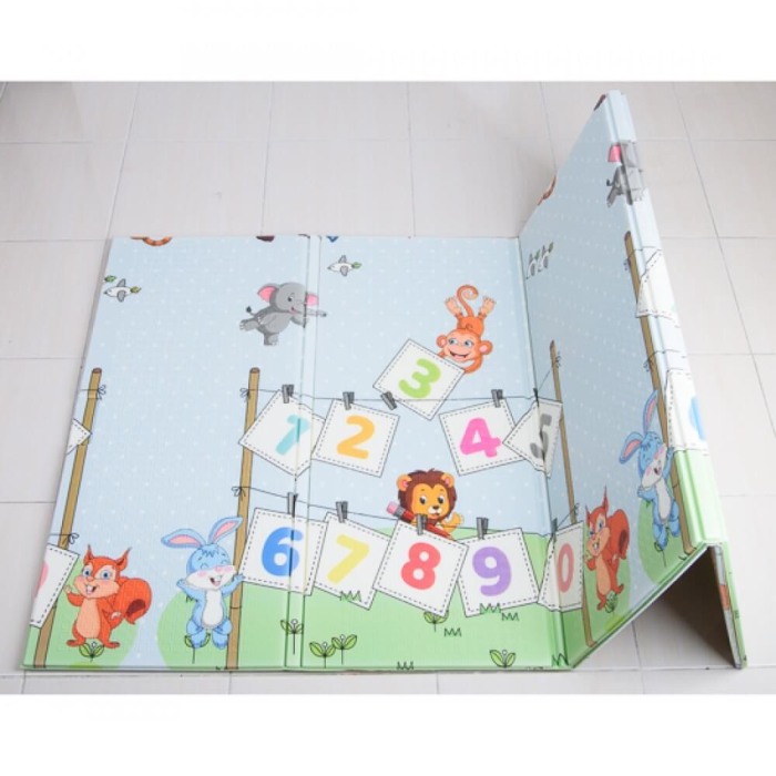 Covor pliabil pentru copii cu 2 fețe Litere 200 x 150 cm [8]