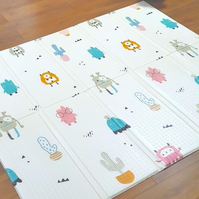 Covor pliabil pentru copii cu 2 fețe Model CC111 [4]