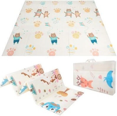 Covor pliabil pentru copii cu 2 fețe Model DYF 180x150 CM [6]