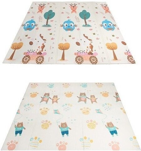 Covor pliabil pentru copii cu 2 fețe Model DYF 180x150 CM [4]