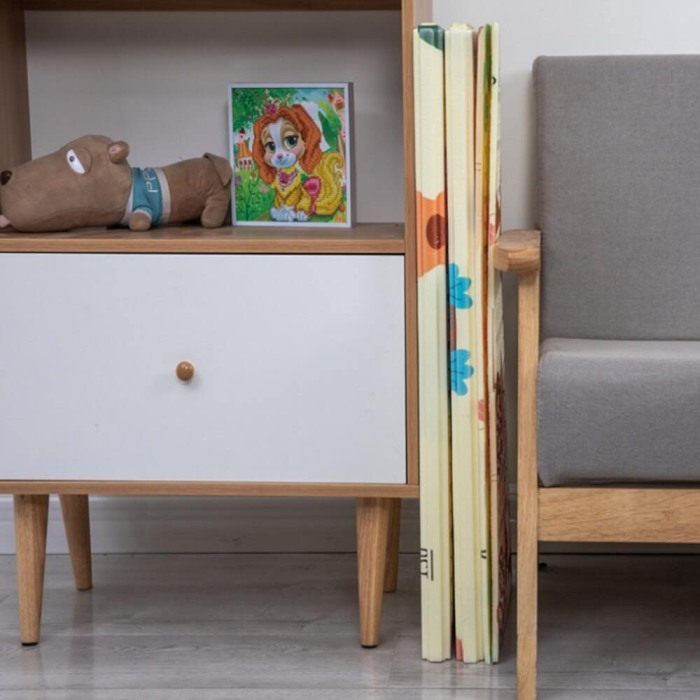 Covor pliabil pentru copii cu 2 fețe Model litere 180x150 CM [7]