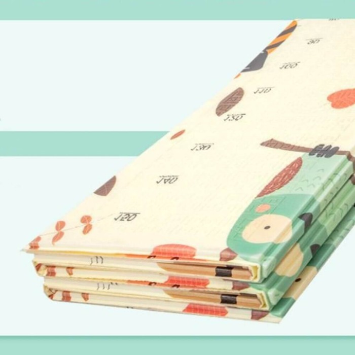 Covor pliabil pentru copii cu 2 fețe Model litere 180x195 CM [5]