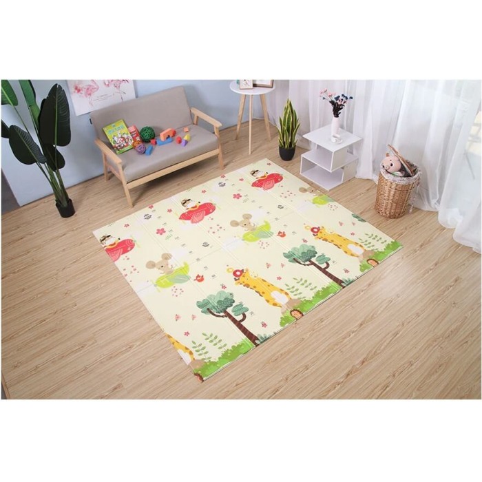 Covor pliabil pentru copii cu 2 fețe: Uncorni/Giffy [2]