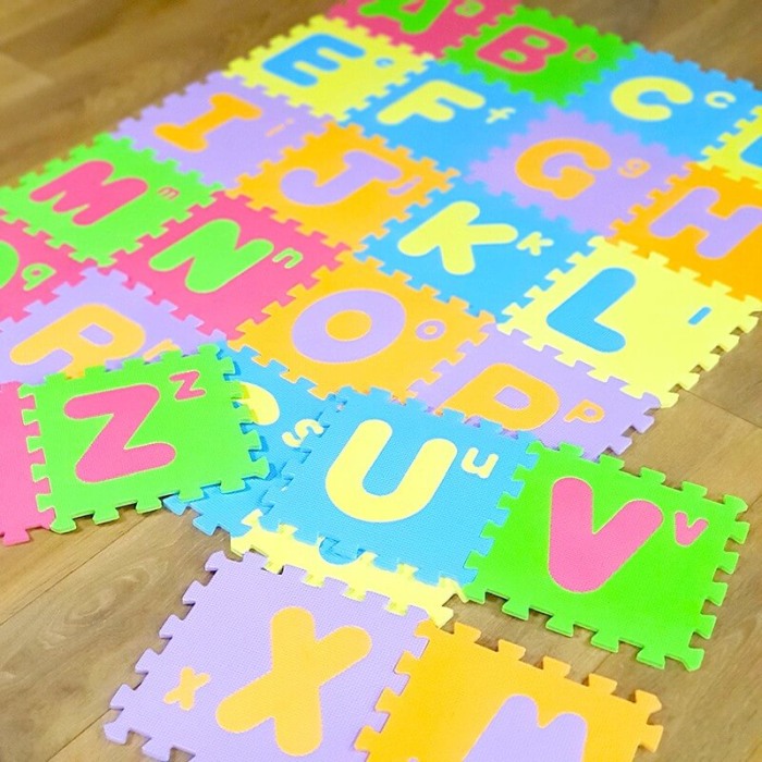 Covor puzzle literele alfabetului 26 piese A-Z [2]