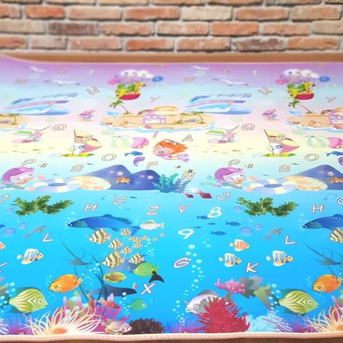 Covoras educativ cu doua fete Litere/Ocean 2M [6]
