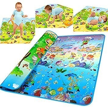 Covoras educativ cu doua fete Litere/Ocean 2M [4]