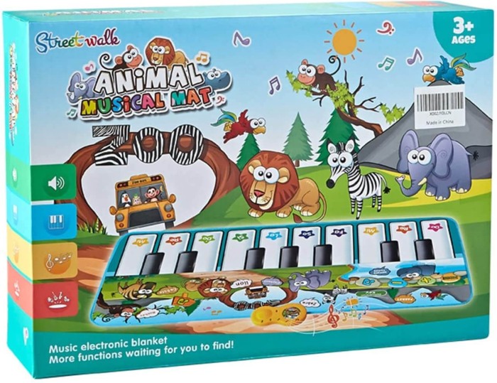 Covoras muzical cu 23 sunete si melodii, 150 X 60 CM [2]