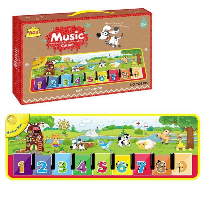 Covoras muzical cu  sunete si melodii, 110 X 36 CM YiQu [2]