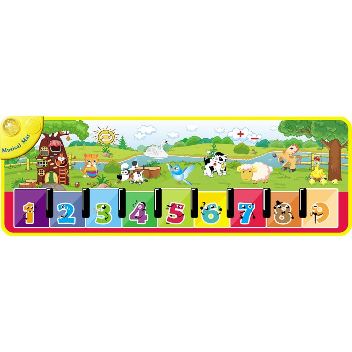 Covoras muzical cu  sunete si melodii, 110 X 36 CM YiQu [4]