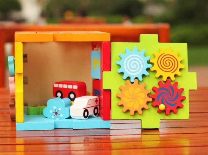 Cub Lemn Multifunctional [2]