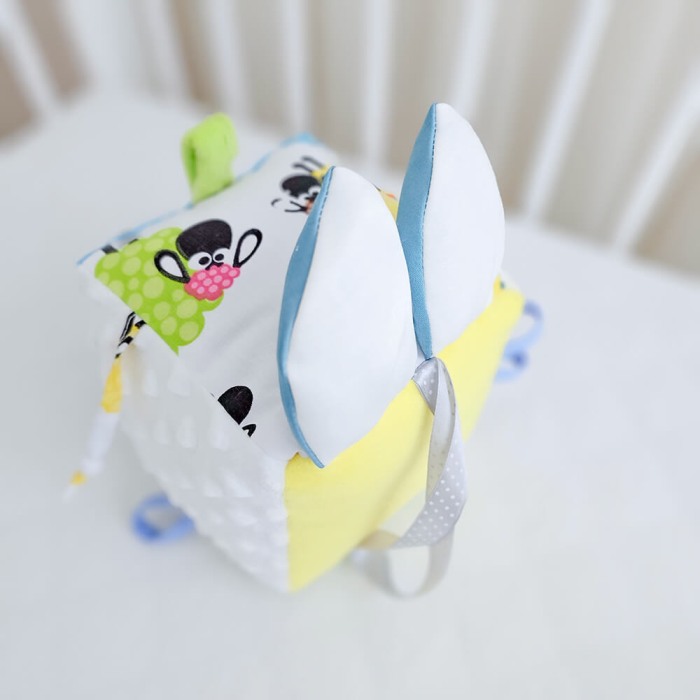 Cub textil pentru bebelusi, cu activitati, Motion [4]