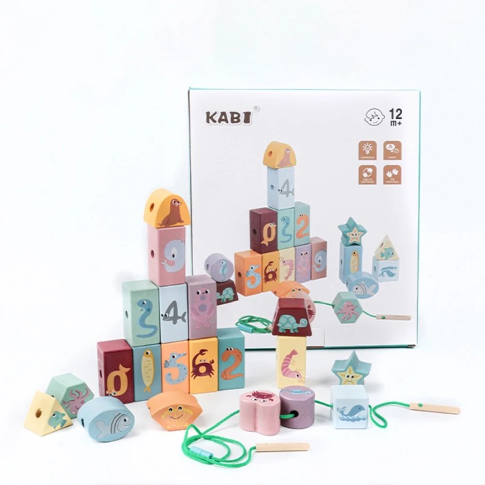 Cuburi de construit si snuruit, Animale Marine, Kaby [2]