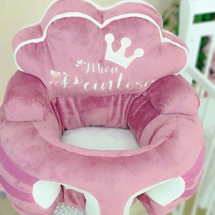 Fotoliu bebe Mica Printesa roz vintage [3]