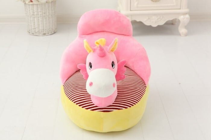 Fotoliu din plus Unicorn roz [3]