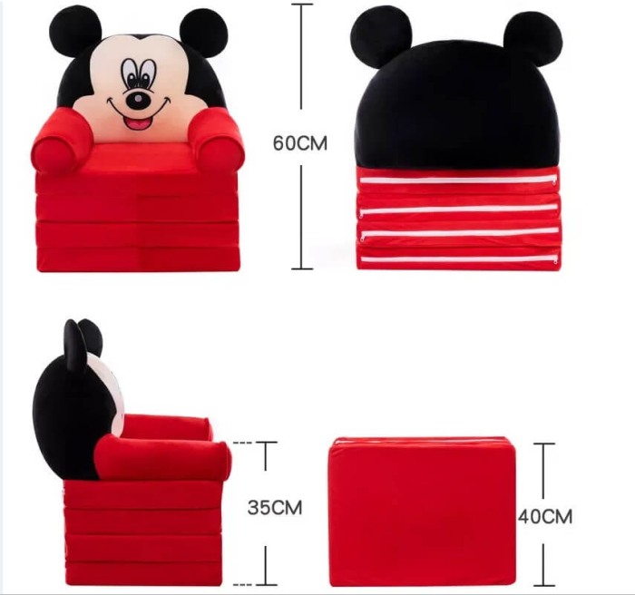 Fotoliu extensibil Mickey Mouse 4 placi [2]