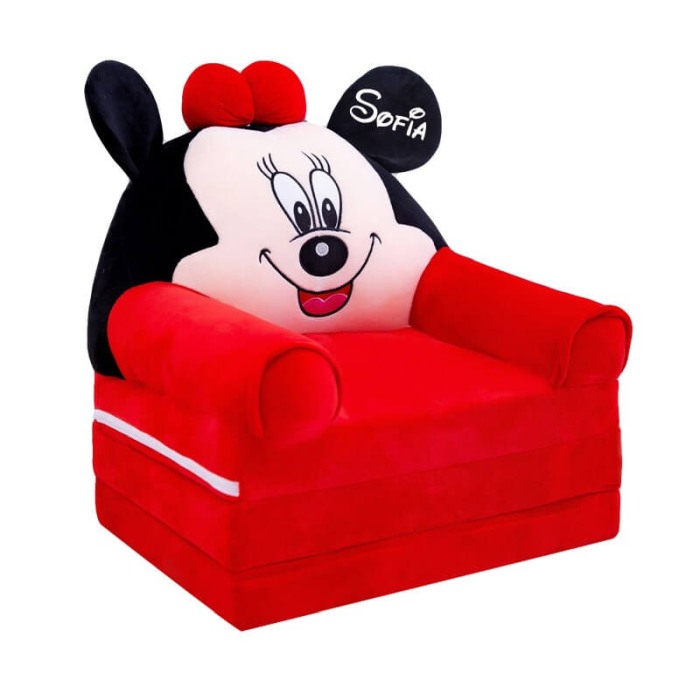 Fotoliu extensibil Minnie Mouse 115 personalizat cu nume [2]