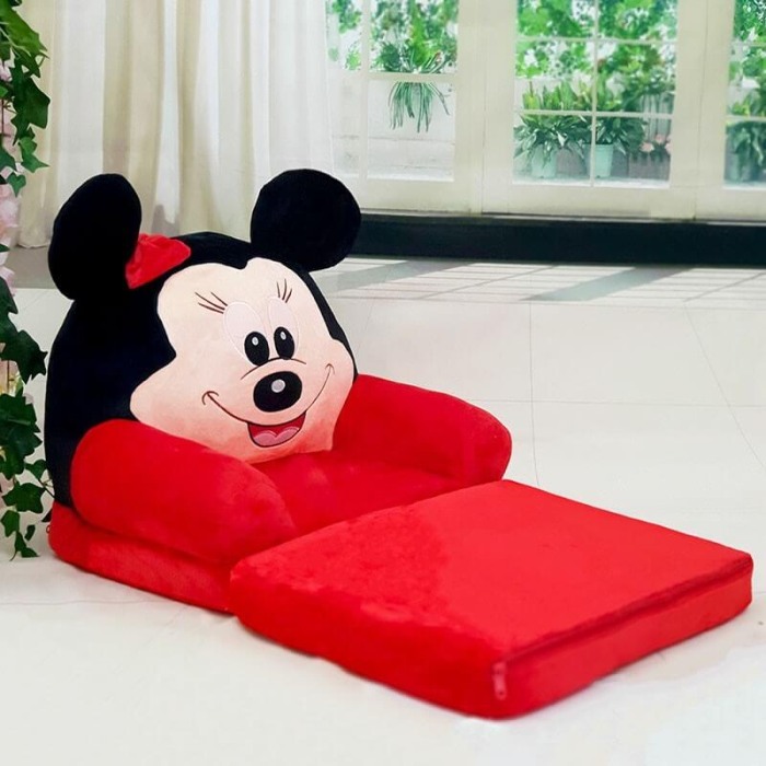Fotoliu extensibil Minnie Mouse Model Mare personalizat cu nume [4]