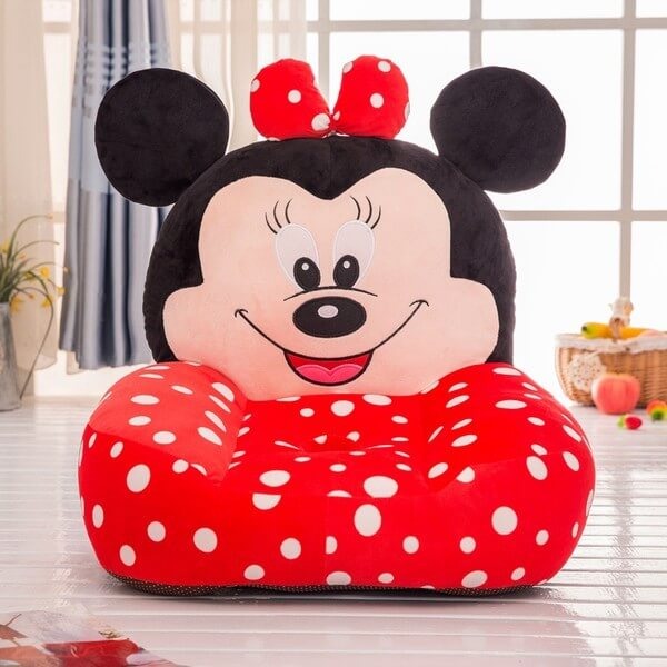 Fotoliu Minnie Mouse Rosu cu buline [2]