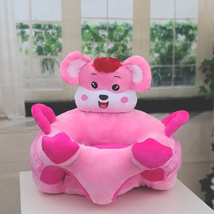 Fotoliu pentru  bebe cu arcada soricel roz [2]