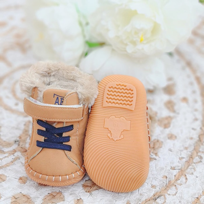 Ghete copii imblanite FD112 Brown [3]