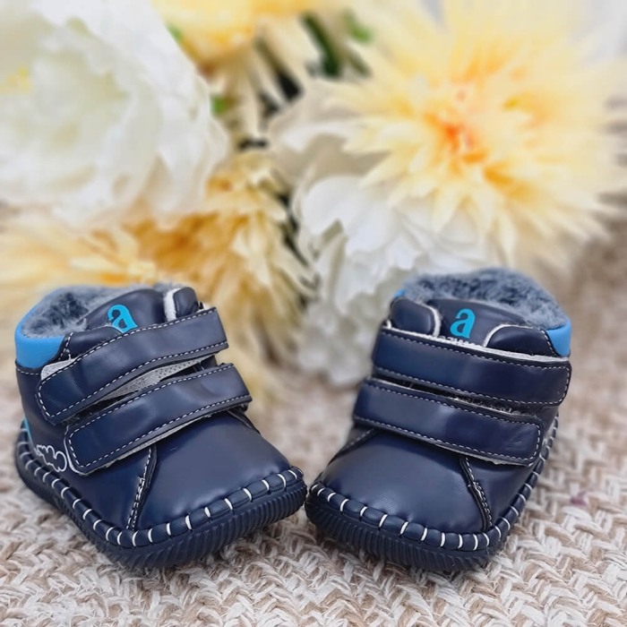 Ghete copii imblanite FD114 Navy [2]