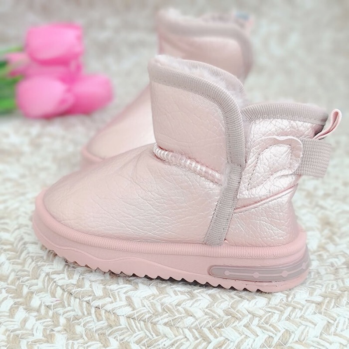 Ghete imblanite tip UGG ZD54 Roz [1]