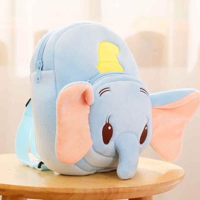 Ghiozdan din plus Elefant Bleu, personalizat [2]