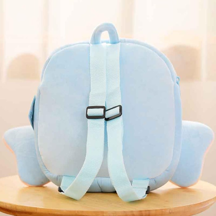 Ghiozdan din plus Elefant Bleu, personalizat [5]