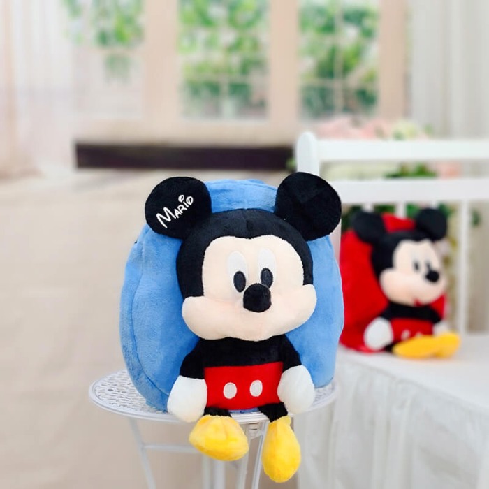 Ghiozdan Mickey Mouse personalizat cu nume [2]