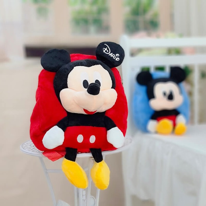 Ghiozdan Mickey Mouse personalizat cu nume [3]
