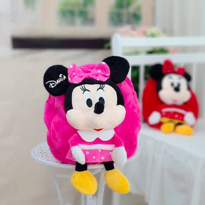 Ghiozdan Minnie Mouse personalizat cu nume [2]