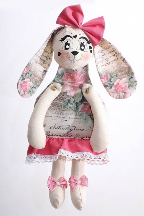 Iepuras cu lavanda-culoare roz [2]