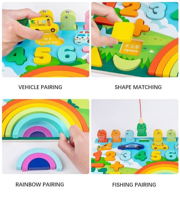Joc 5 activitati educative Rainbow [4]