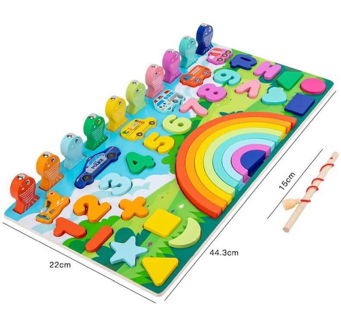Joc 5 activitati educative Rainbow [5]