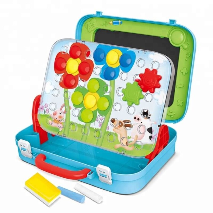 Joc creativitate 2 in 1: mozaic si tabla de desenat [2]