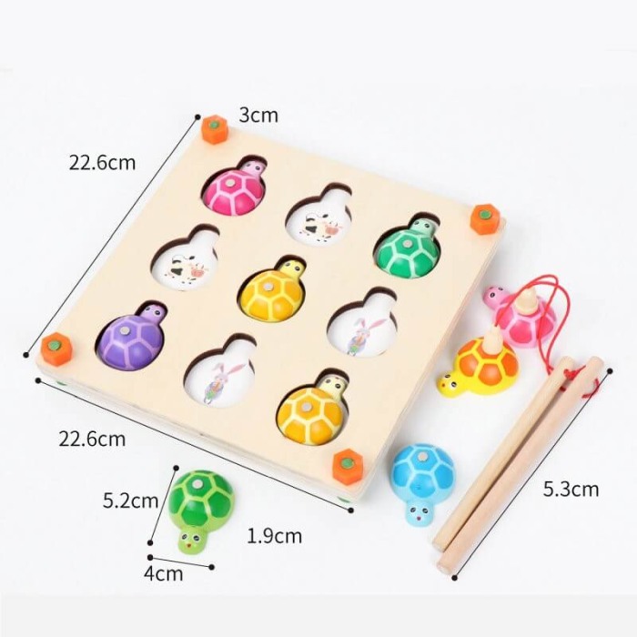 Joc de memorie,asociere si pescuit Turtle [6]