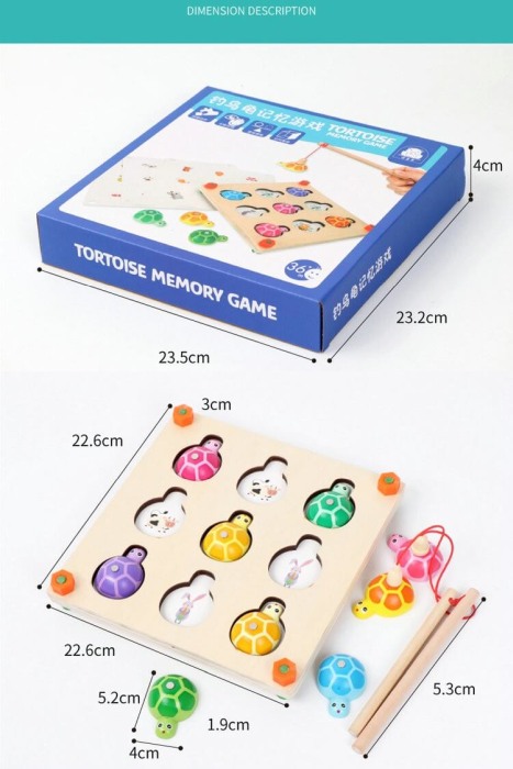 Joc de memorie,asociere si pescuit Turtle [4]