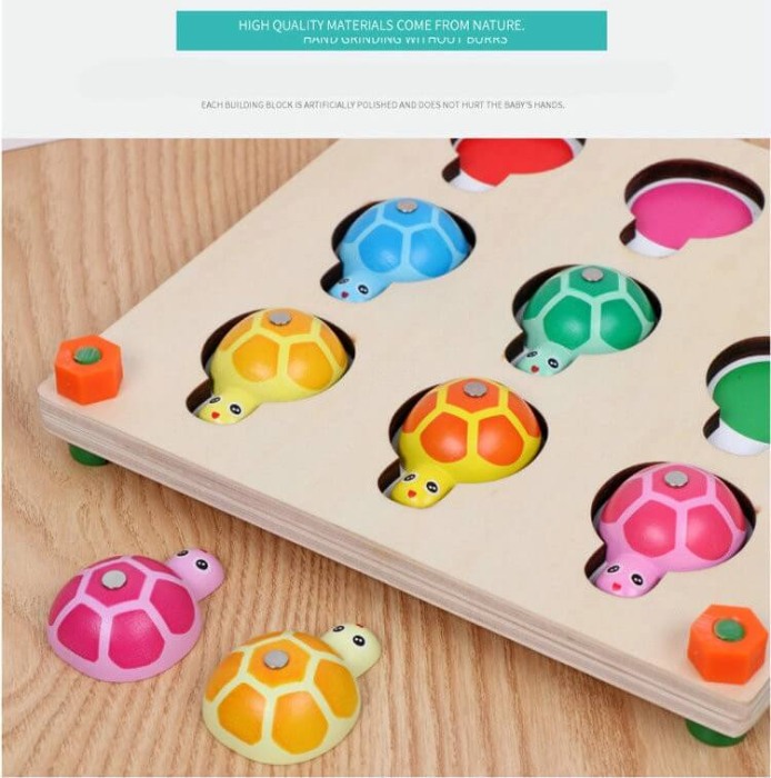 Joc de memorie,asociere si pescuit Turtle [5]